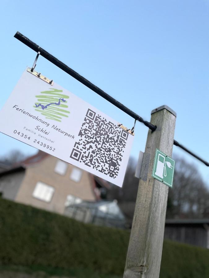 Ferienwohnung Naturpark Schlei Güby エクステリア 写真